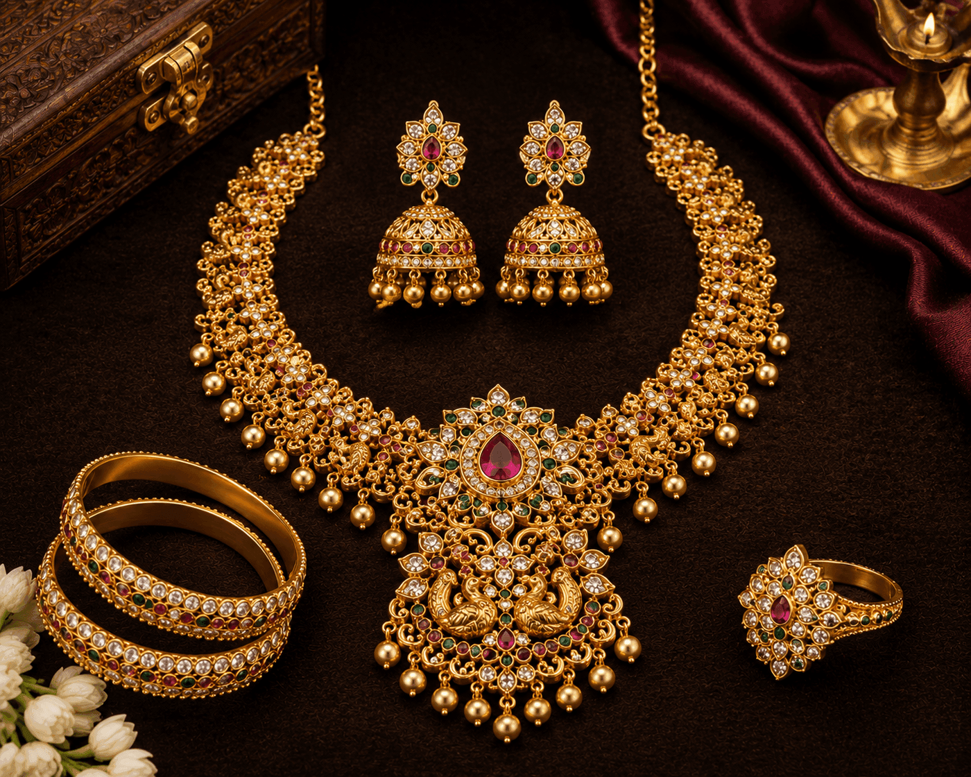 Complete Bridal Gold Set